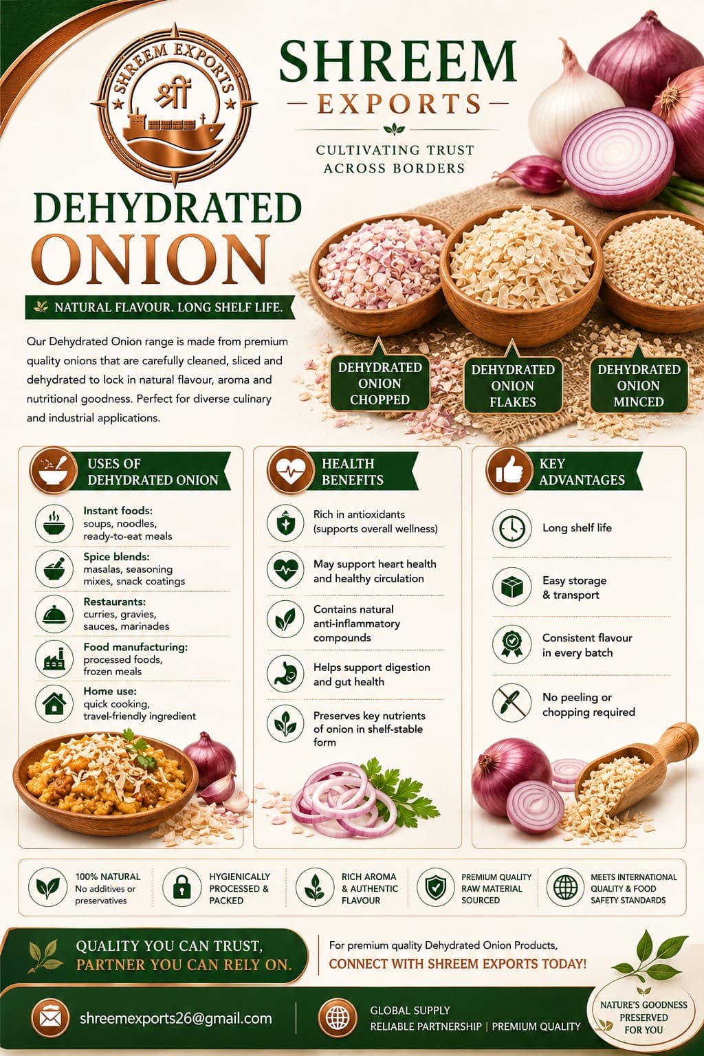 Dehydrated Onion Chopped