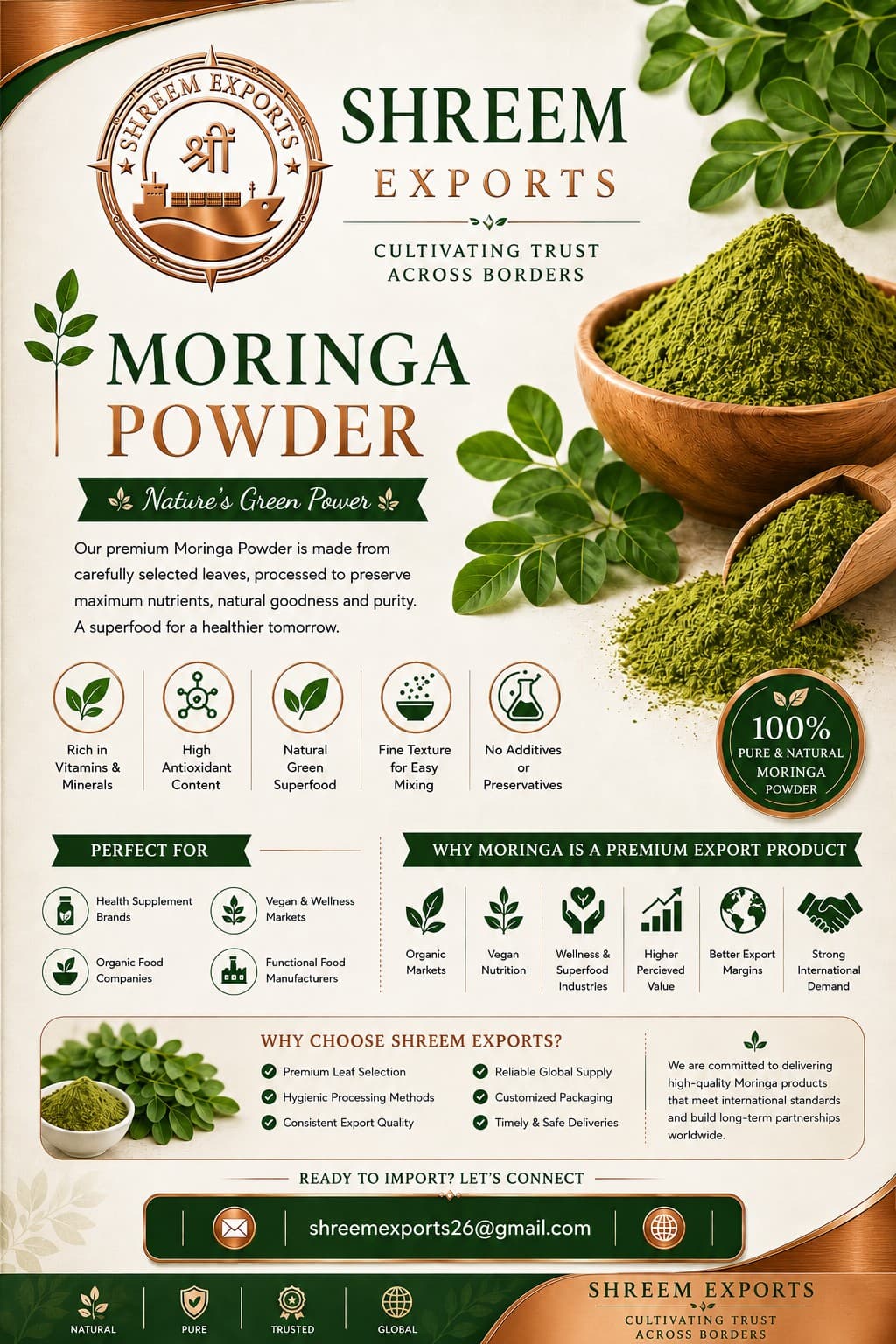 Moringa (Drumstick) Powder