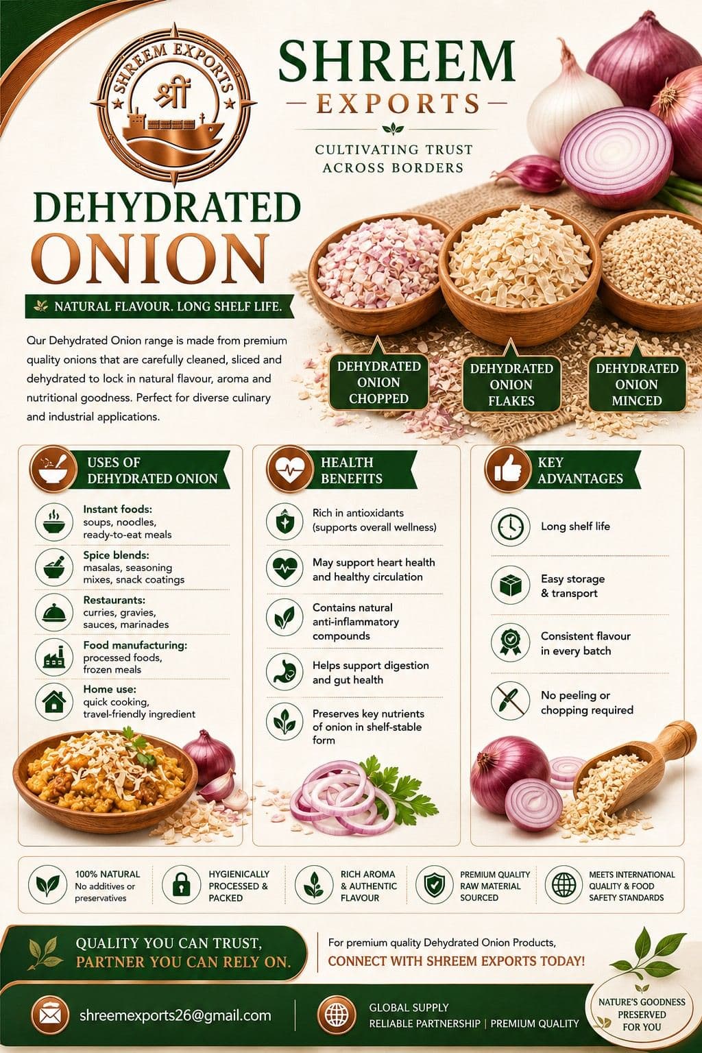 Dehydrated Onion Minced